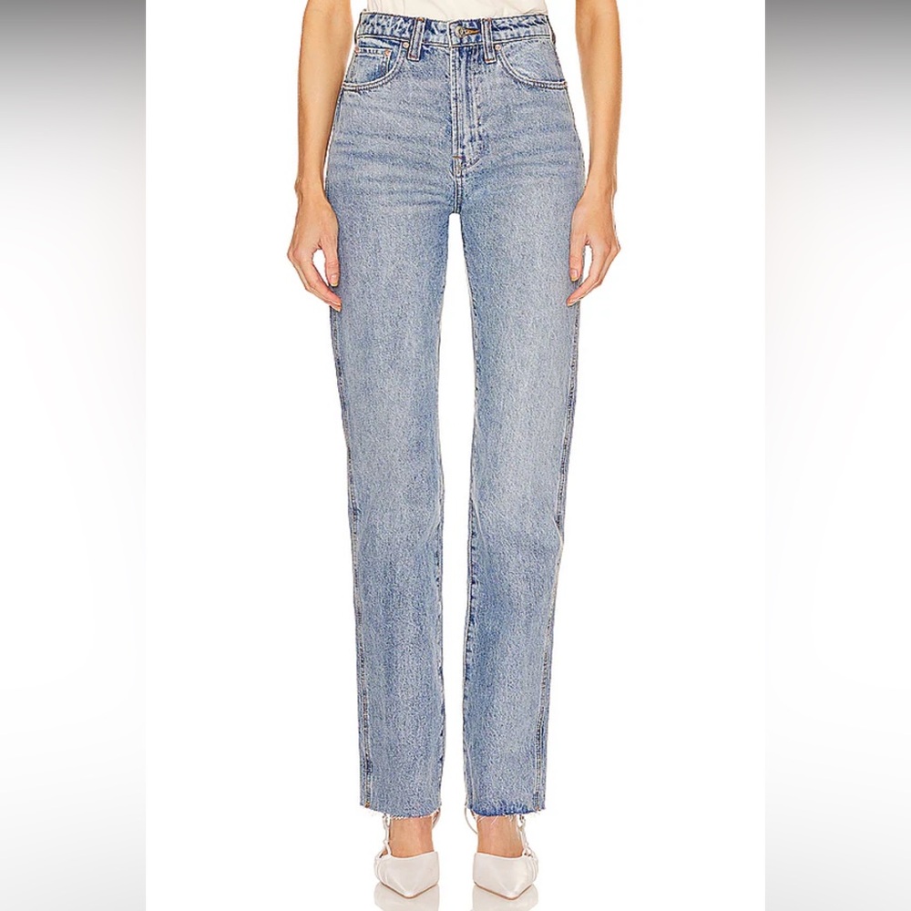 GRLFRND Sara Super High Rise Straight size 26 🤍💙 Brand new with tags, not worn